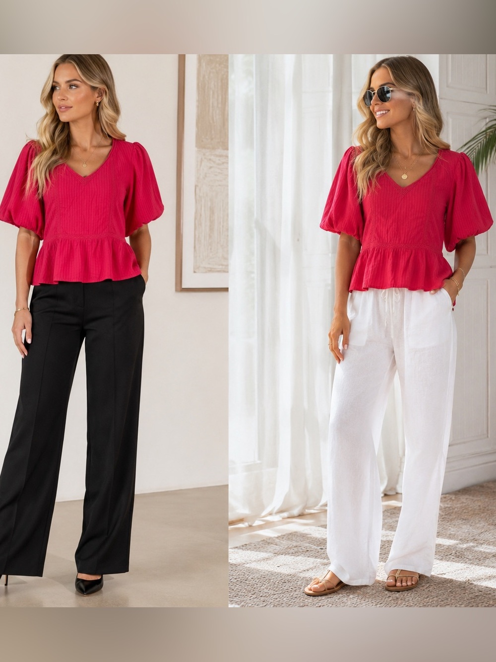 Liz Claiborne Pink Top